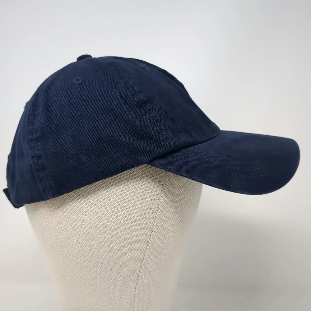 johnnie-O Baseball Cap Blue One Size Surfer Logo Embroidered Strapback Hat